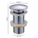 Desague Popup Crom 1-1/4 S/Reb