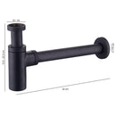Sifon Botella Negro 1 1/4" X 32 Mm