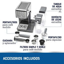 Cafetera Espresso Prima Latte Touch Gris