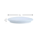 Plafon Led Ip44 18 W Luz Calida