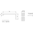 Perfil Aluminio 212/192Mm Anodizado