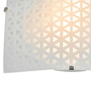 Plafon Salach 2 Luces E27 Blanco