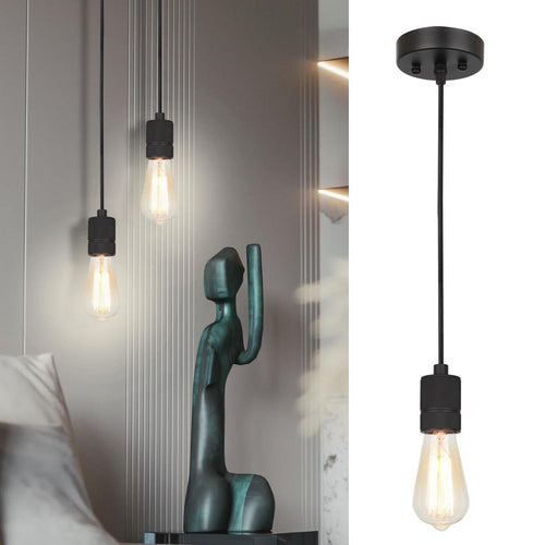 Lampara Colgante Capy Metal Negro