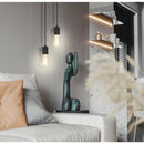 Lampara Colgante Capy Metal Negro