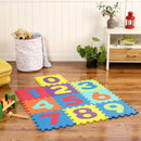 Alfombra Eva Numeros 30X30 Cm Plastico Multicolor