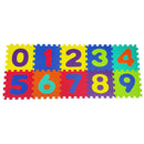 Alfombra Eva Numeros 30X30 Cm Plastico Multicolor