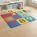 Alfombra Eva Numeros 30X30 Cm Plastico Multicolor
