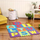 Alfombra Eva Letras 30X30 Cm Plastico Multicolor