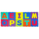 Alfombra Eva Letras 30X30 Cm Plastico Multicolor