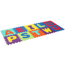 Alfombra Eva Letras 30X30 Cm Plastico Multicolor