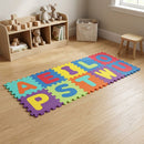 Alfombra Eva Letras 30X30 Cm Plastico Multicolor