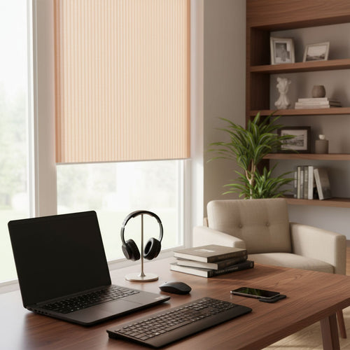 Cortina Roller Bambu Beige