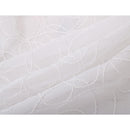 Set 3 Cortina Cocina Broderie Blanca