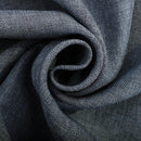 Cortina Recicl Lino 135X220 Cm Azul
