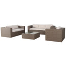 Set Fundas Juego Terraza 72X70X Poliester Natural