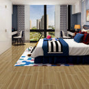 Gres Porcelanico 15X90 Cm Air Light Brown Cafe Claro 1.08 M2