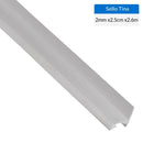 Sello Para Tina 25 Mm Baño Sellador De Bordes