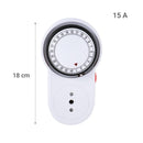 Timer Analogo Enchufable Manual Mecanico