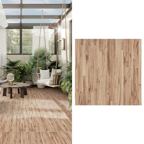 Gres Porcelanico 60X60 Cm Woody Stick Cafe 1.44 M2