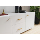 Pomo 10X30 Mm Acero Inoxidable Oro Mate Gs