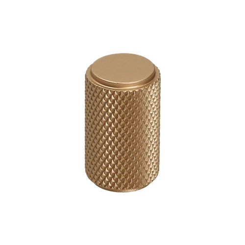 Pomo 18Mm Aluminio Dorado Rosa G