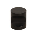 Pack 10 Pomos 20Mm Zamak Negro