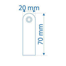 Pomo O Asa 128Mm Piel Beige G