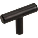 Pomo 12X30Mm Inox Negro Mate