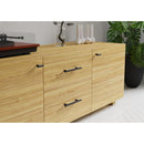 Pomo 12X30Mm Inox Negro Mate