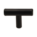 Pomo 12X30Mm Inox Negro Mate