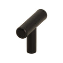 Pomo 12X30Mm Inox Negro Mate