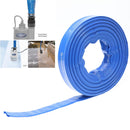 Manguera Plana Riego 1 1/ 2" 4 Bar 20 Metros Jardin