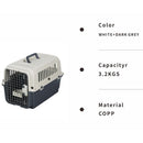 Jaula Transporte M Para Perro 39X39X60 Cm Crema/Negro