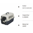 Jaula Transporte S Para Perro 33X35X50 Cm Crema/Negro
