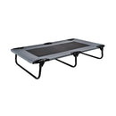 Cama Elevada L Para Perro 20X61X89 Cm Gris