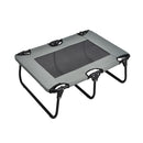 Cama Elevada L Para Perro 20X61X89 Cm Gris