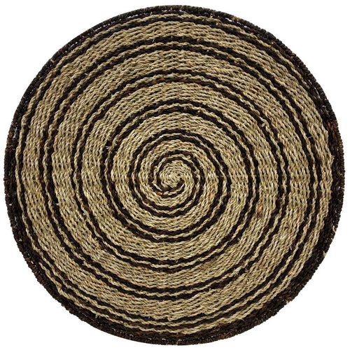 Adorno Pared Espiral Cafe Negro 1X51 Cm