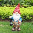 Figura Duende Solar Multicolor 73X20 Cm