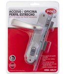 Cerradura Embutida Perfil Aluminio Puerta Abatir Inoxidable