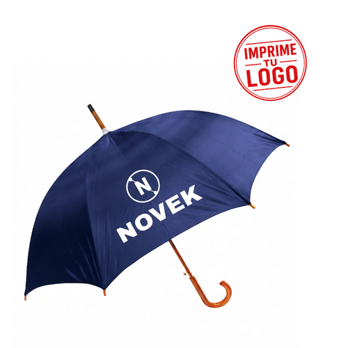 Paraguas Ejecutivo ( Azul, Impresion Un Color)