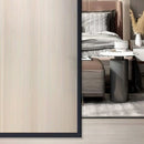 Lamina Privacidad Empavonada Con Lineas 100X100 Cm