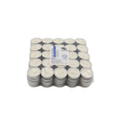 Set 100 Velas Tealights Blancas Con Aroma