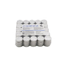 Set 100 Velas Tealights Blancas Con Aroma