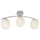 Lampara Techo Cristal Blanco