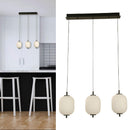 Lampara Colgante Led Tyr 3L Ng/B