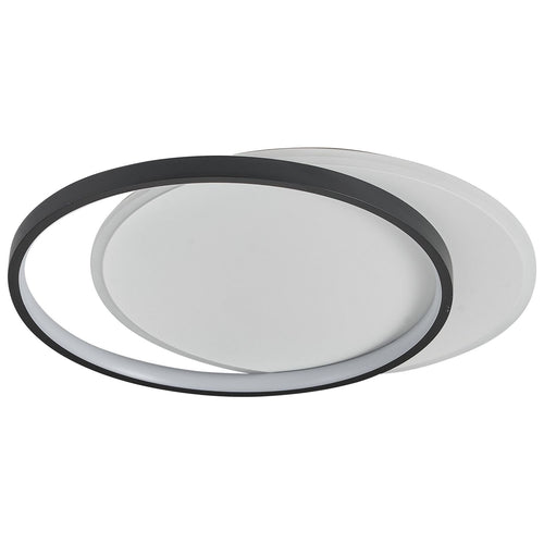 Lampara Led Techo Metal Negro 45 Cm