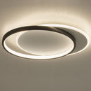 Lampara Led Techo Metal Negro 45 Cm