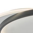 Lampara Led Techo Metal Negro 45 Cm
