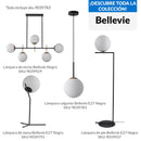 Lampara Colgante Bellev E27 Dr/N