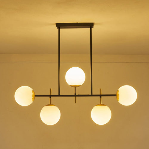 Lampara Techo Metal Negro